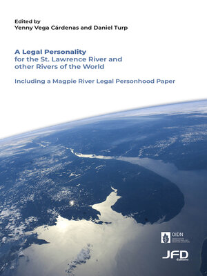 cover image of A Legal Personality for the St. Lawrence River and other Rivers of the World